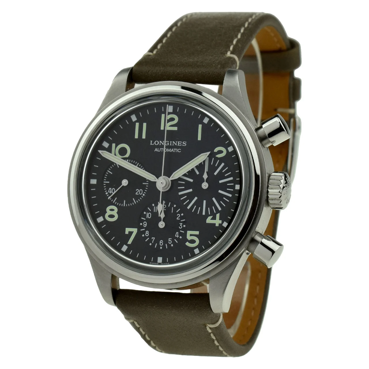 Longines Avigation 50380191 41 mm kol saati