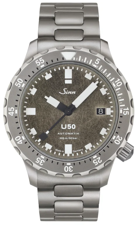Sinn Sinn U50 SINN048 - Metal 41 mm kol saati