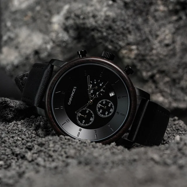 Raven Deep Black (Men 44mm) kol saati