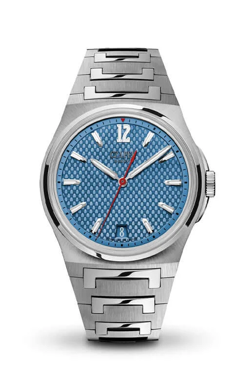 CZAPEK & CIE Antarctique PDD Glacier Blue Full Red 12 41 mm kol saati