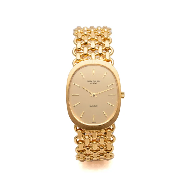 Patek Philippe PATEK PHILIPPE, REF. 3577, ELLIPSE, RETAILED BY GUBELIN, YELLOW GOLD kol sa