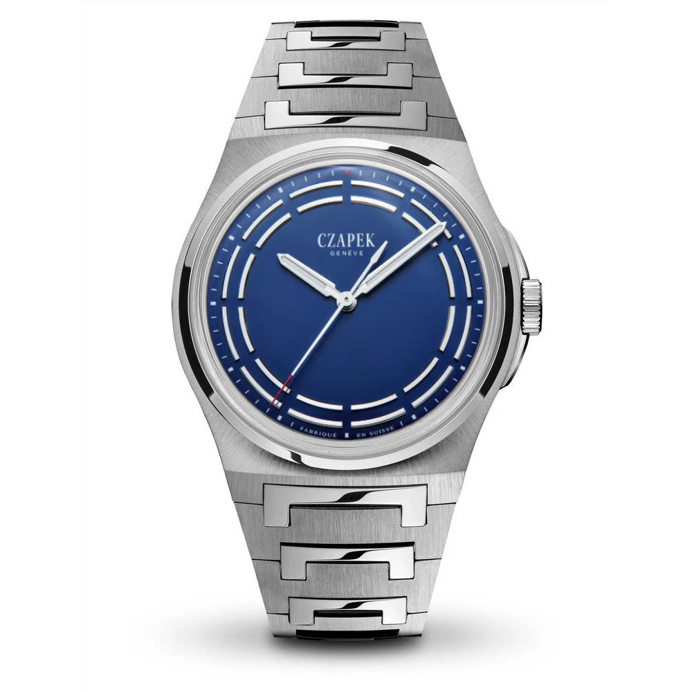 CZAPEK Antarctique Titanium Dark Sector Cosmic Blue 1557-RT-P-S 40.5 mm kol saati