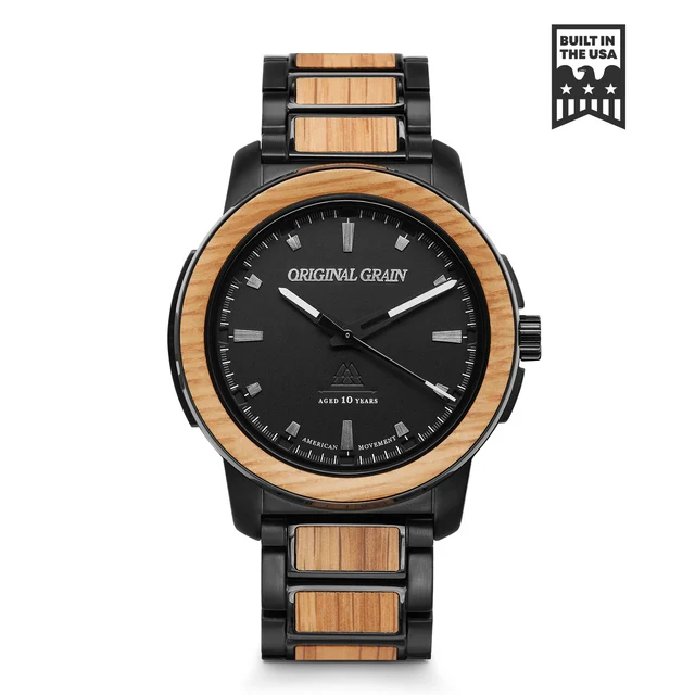 Original Grain Whiskey Barrel OG-11-AH-WH-BLK kol saati