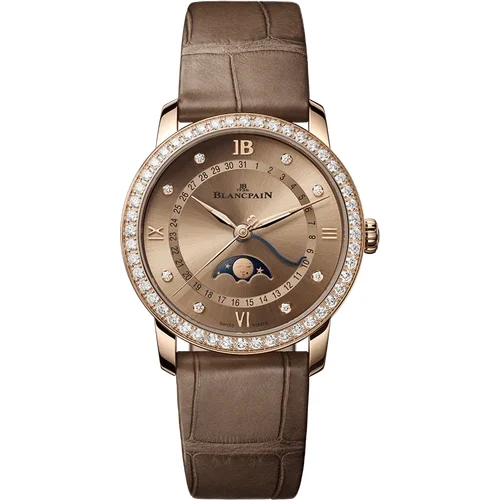 Blancpain Villeret Quantième Phases de Lune 6126N 2946 55B kol saati