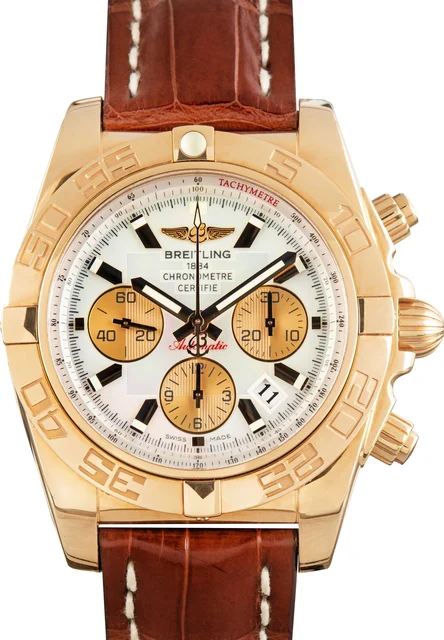 Breitling Chronomat 44 Ref HB0110 Rose Gold kol saati