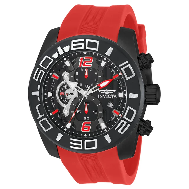 Invicta Pro Diver Dynestance Watch - 50mm, Red (ZG-22810) kol saati