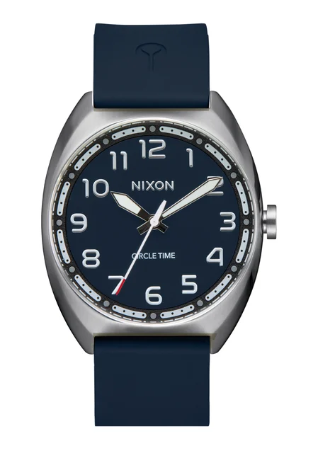 Nixon US Mullet - Silver / Teal A1365-5141-00 kol saati