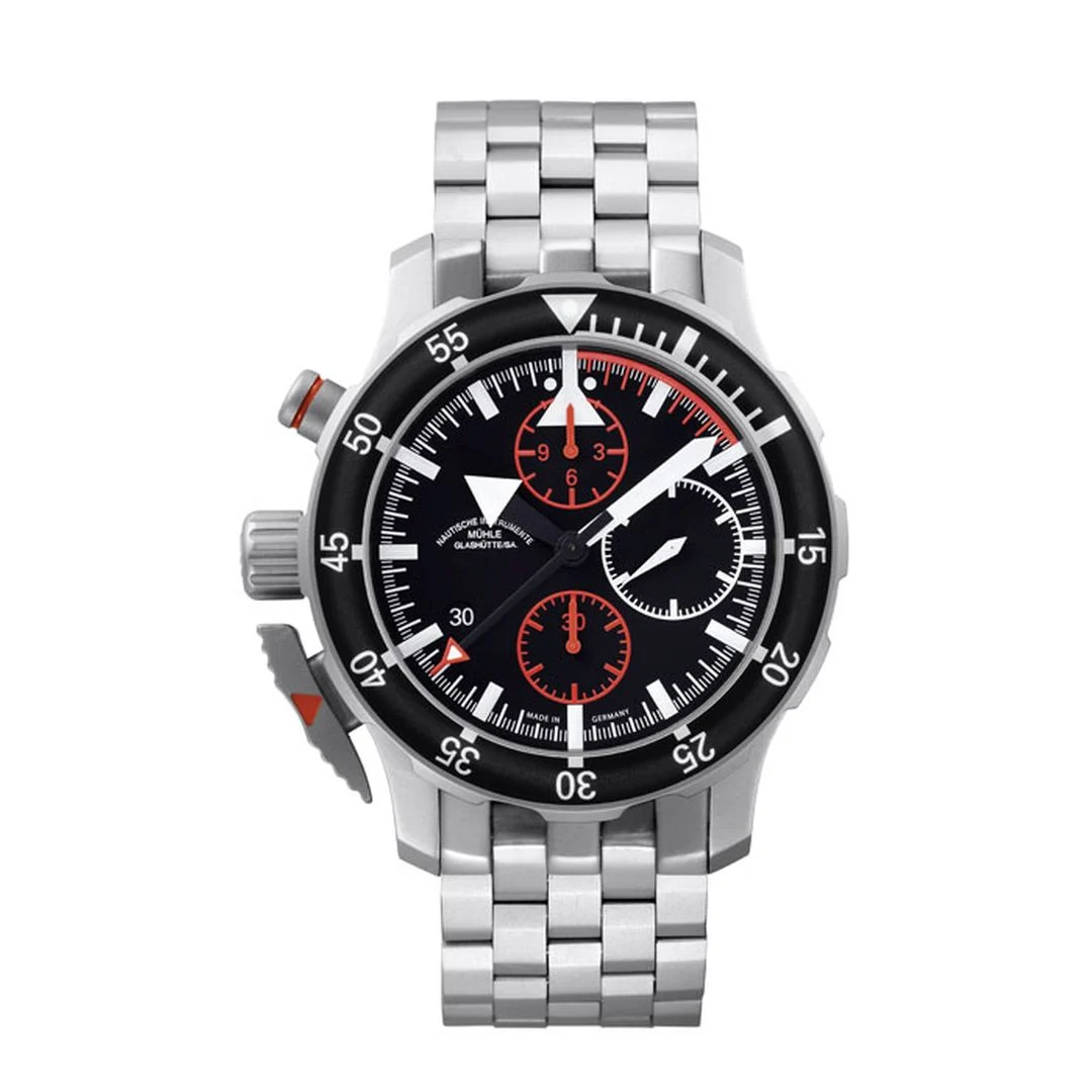 Muhle Glashutte MGDMTSARP41-33-MB 44 mm kol saati