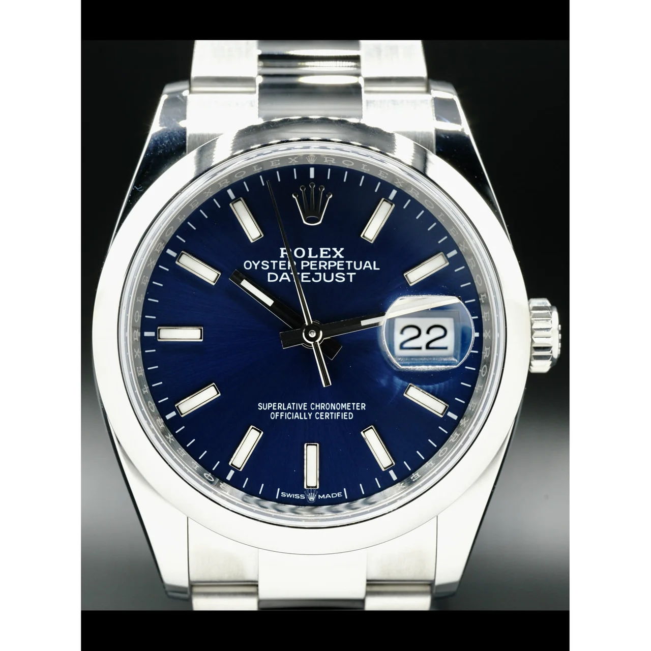 Rolex Datejust 36mm Blue 126200 210000028484 36 mm kol saati