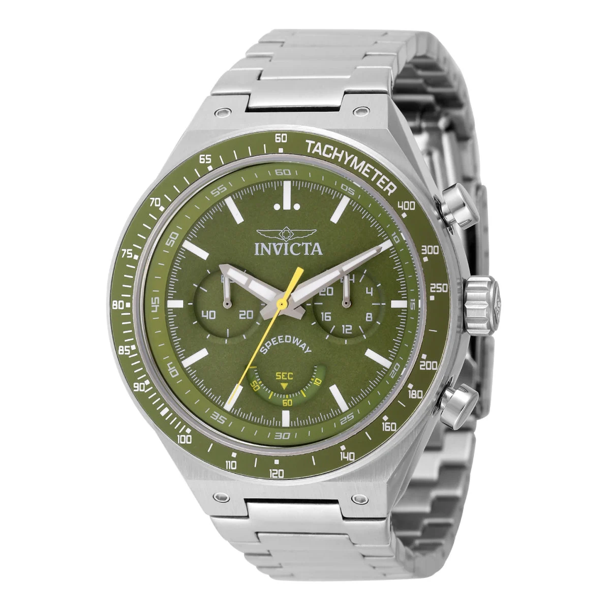 Invicta Speedway GearShift Watch - 44mm. Steel (49380) 44 mm kol saati