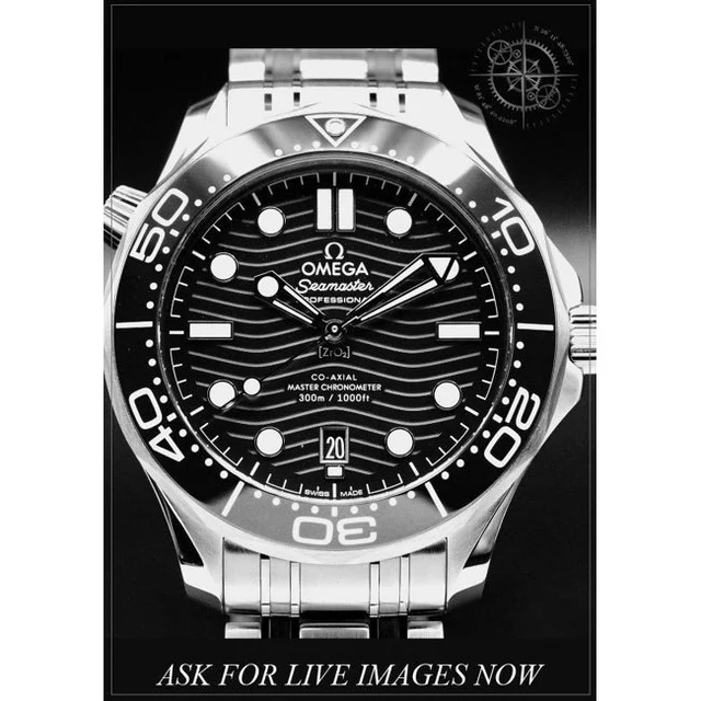 OMEGA Seamaster Diver 300M Green Dial on Bracelet 210009N30243 kol saati