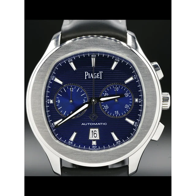 Piaget Polo S Chronograph Blue P11269 210000026126 kol saati