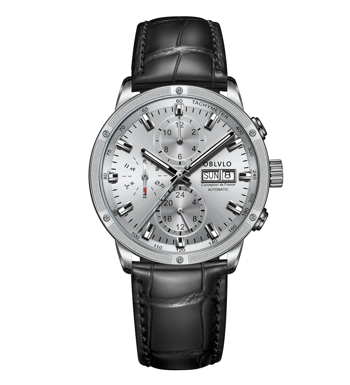 OBLVLO Series CM2-YWB 42 mm kol saati