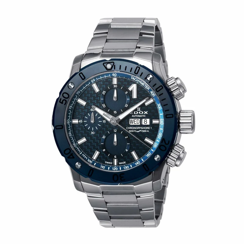 EDOX 01122-3BU3M-BUIN3 45 mm kol saati