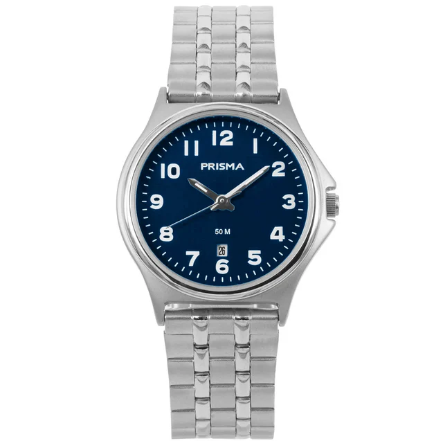 Prisma Watch P.1689 Stainless Steel 5 ATM Blue Prisma Watch P.1689 Ladies Stainless Steel 