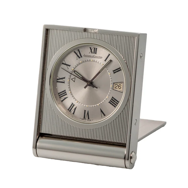 Jaeger-Lecoultre JAEGER-LECOULTRE REF. 1517977, MEMOVOX REVEIL, TABLE WATCH WITH ALARM, ST