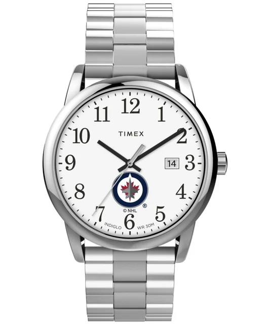 Timex Easy Reader Expansion Bracelet Winnipeg Jets TWZHJTSMZ kol saati