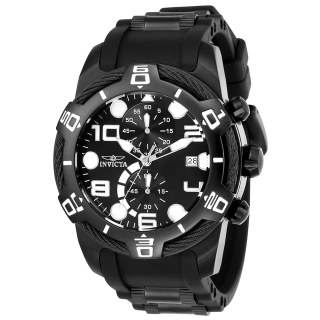 Invicta Bolt Tensile Watch - 50mm. Black (ZG-24220) kol saati