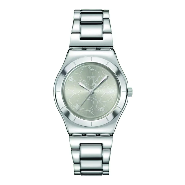 Swatch Irony Petal Bliss YLS237G Paslanmaz Çelik Quartz Saat kol saati