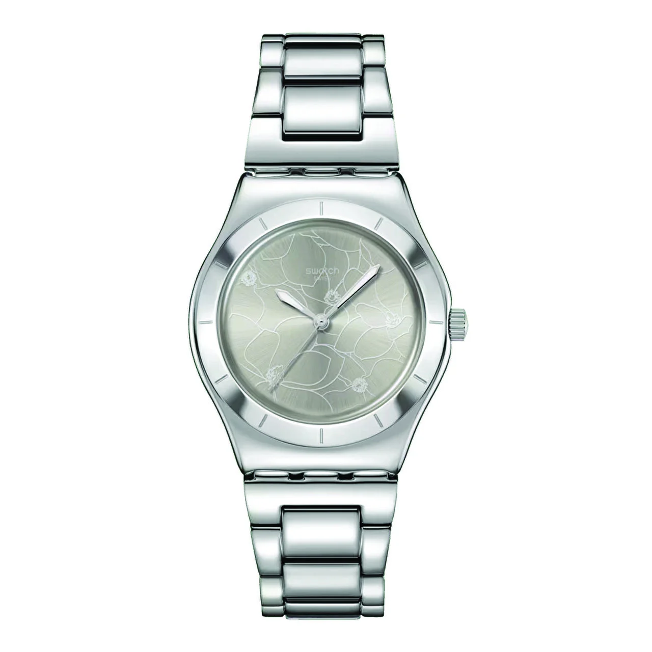 Swatch Irony Petal Bliss YLS237G Paslanmaz Çelik Quartz Saat 33 mm kol saati