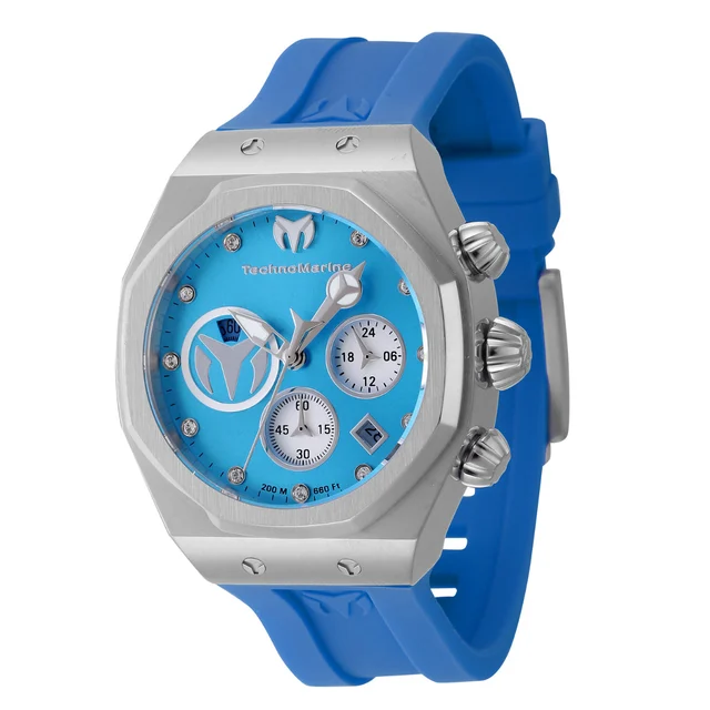 Technomarine Reef Sun Watch - 40mm, Sky Blue (ZG-TM-523006) kol saati