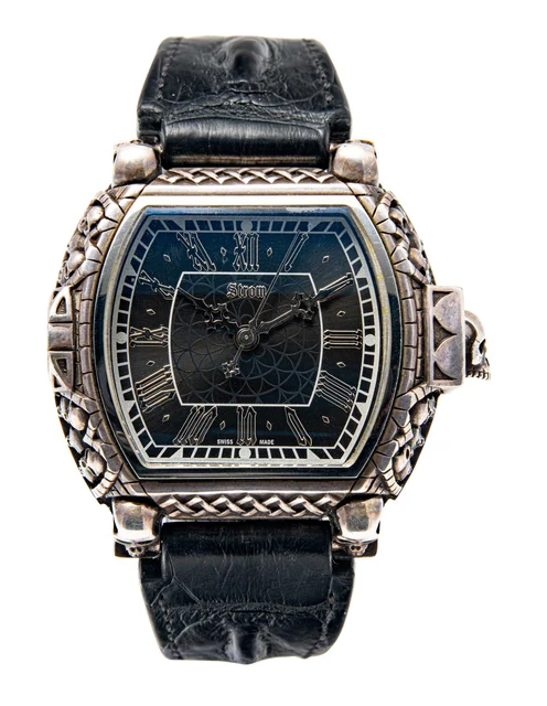 Strom STROM, REF. C09-01, "MEMENTO MORI CARPE DIEM!", SILVER, LIMITED EDITION kol saati