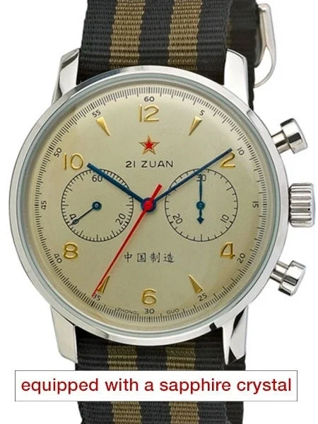 Seagull 1963 Hand Wind Mechanical Chronograph with Sapphire Crystal #6488-2901C-S kol saat