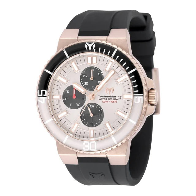 Technomarine Pelagia Watch - 43mm. Black (TM-225103) kol saati
