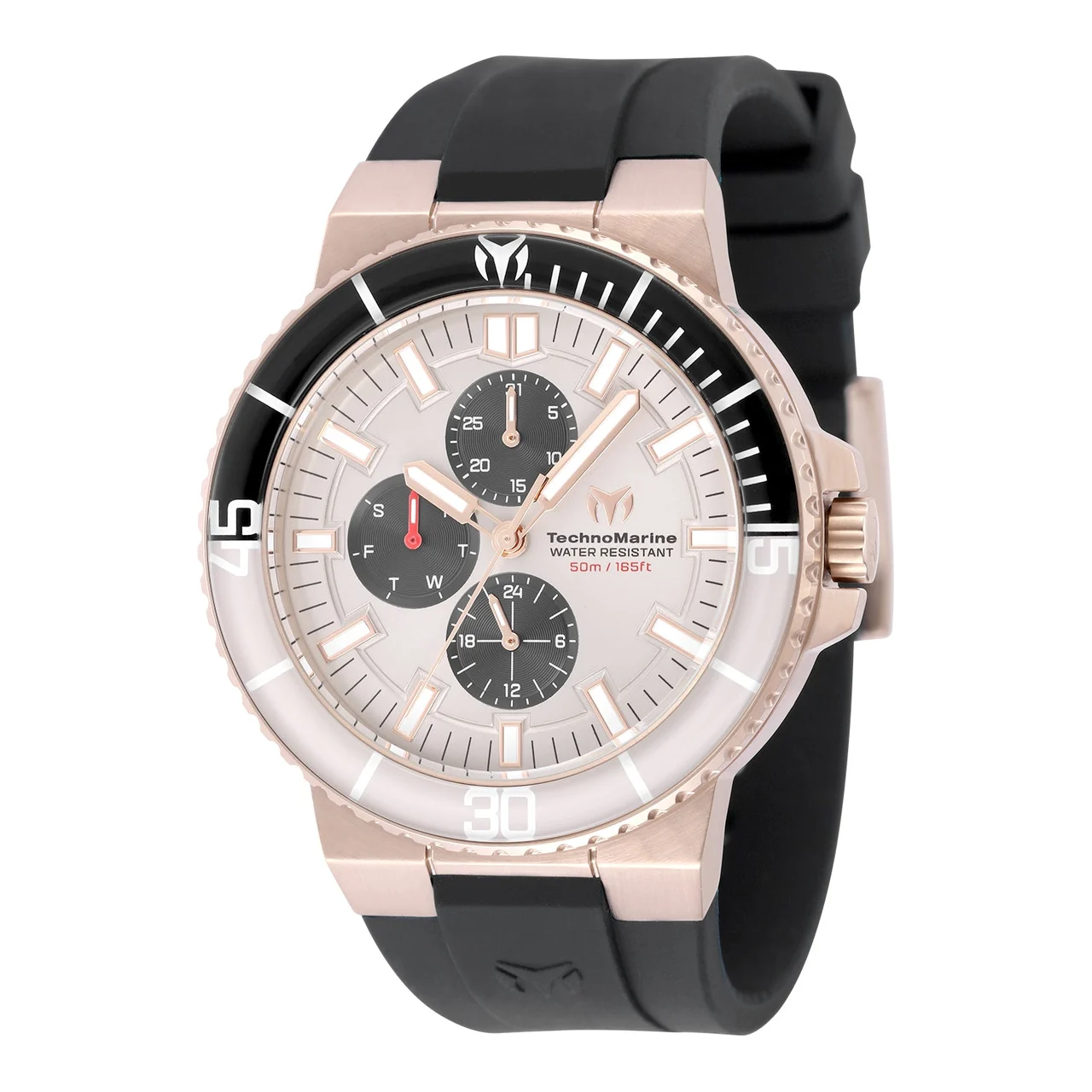 Technomarine Pelagia Watch - 43mm. Black (TM-225103) 43 mm kol saati