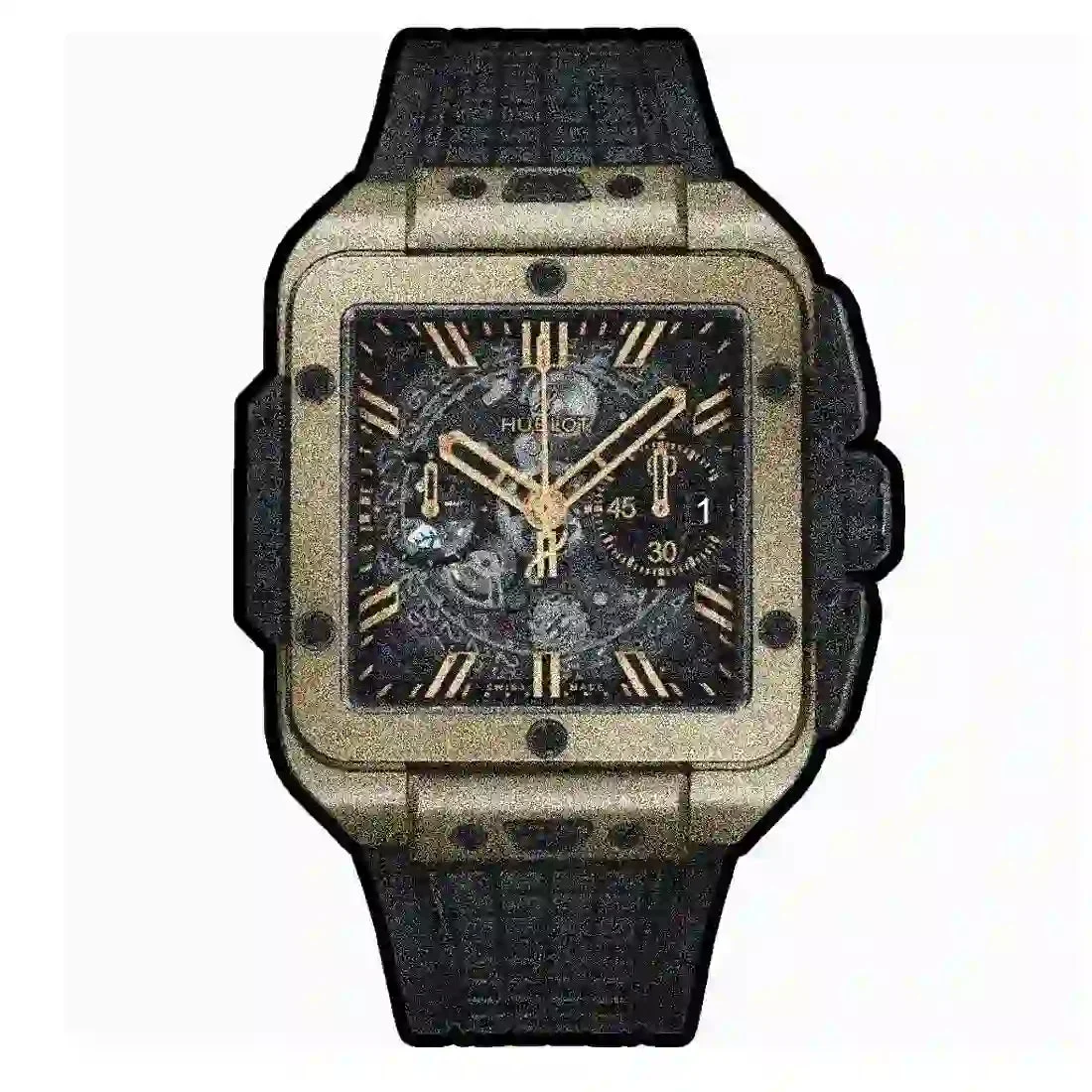 Hublot Square Bang 46436 42 mm kol saati