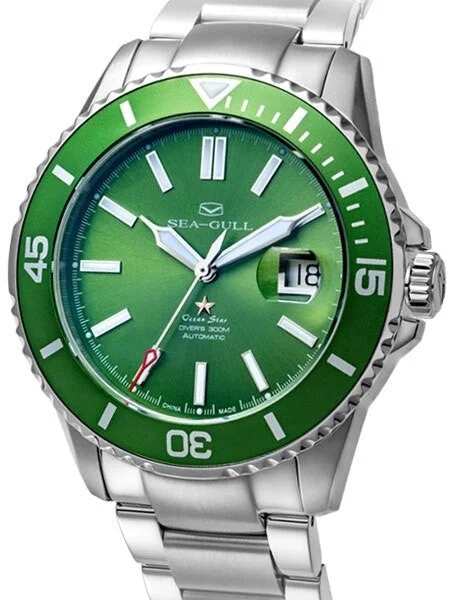 Sea-Gull Limited Edition Ocean Star Automatic with Sapphire Crystal #816.92.1203 kol saati
