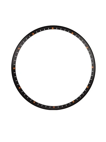 Islander Matte Black Chapter Ring for Seiko SKX007, SKX009, SKX011 Watches #R02 kol saati