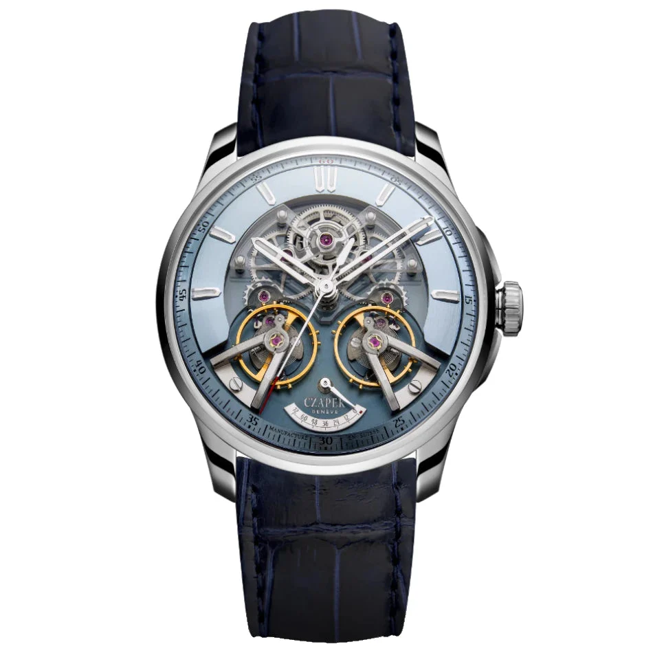 CZAPEK Place Vendôme Complicité Glacier Blue 1662-GY kol saati
