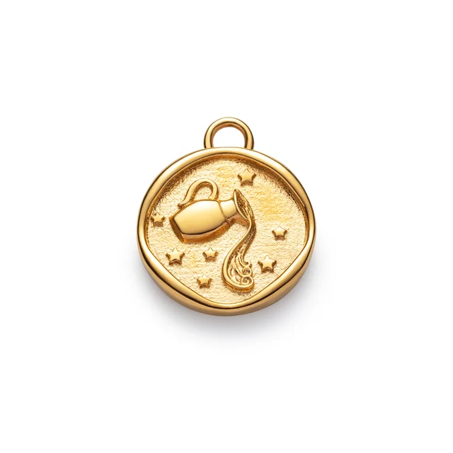 Default Aquarius Charm Gold PH-JE-1213 kol saati