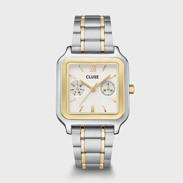CLUSE Gracieuse Multifunction Watch Steel, Silver, Two Tone CW16402 kol saati