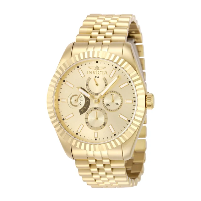 Invicta Specialty Wharton Watch - 43mm. Gold (49542) kol saati