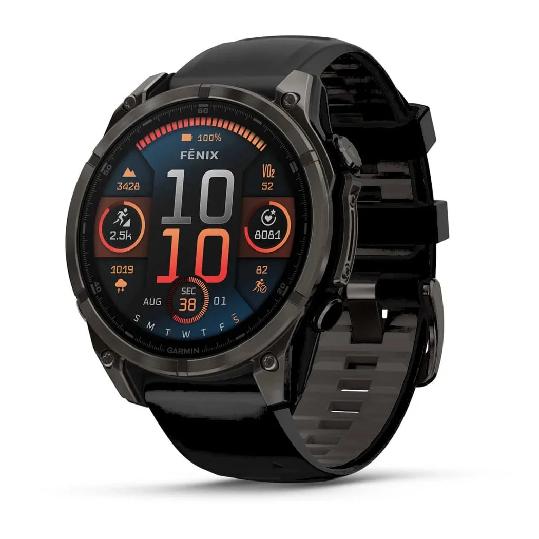 Garmin Fenix 8 47mm AMOLED Sapphire Carbon 010-02904-20 47 mm kol saati