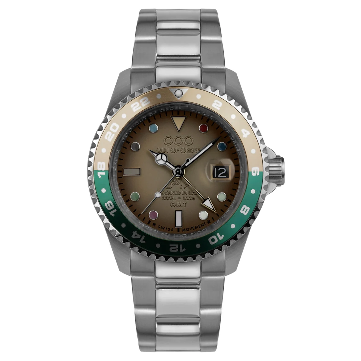 OOO Out of Order OOO.001-19.MA.SS 44 mm kol saati