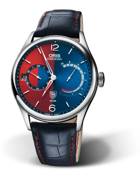 Oris Joor FCB Begränzti Uflag 01 111 7700 4085-Set 43 mm kol saati