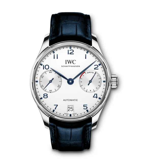 IWC Portugieser Ref IW500705 White Dial kol saati
