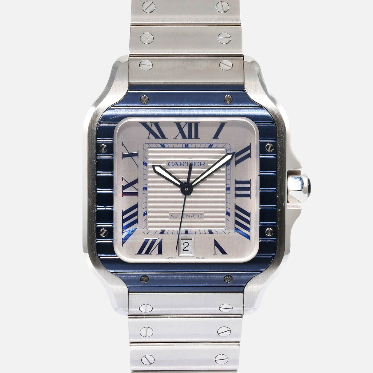 Cartier Santos 535-2001636 39 mm kol saati
