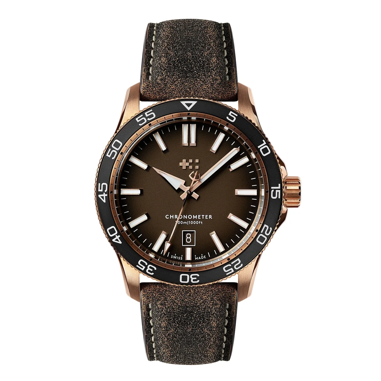 Christopher Ward C60-42ADC31B0KK0-VT1 42 mm kol saati