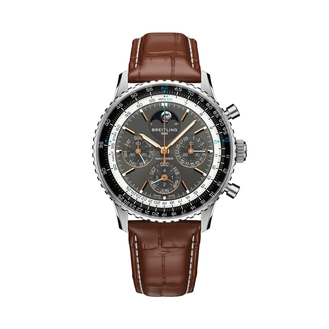 Breitling Navitimer B19 Chronograph 43 Perpetual Calendar PB1921251B1P1 kol saati