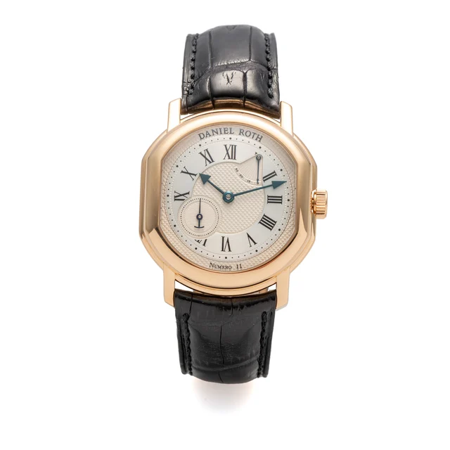 Daniel Roth DANIEL ROTH, REF. 367.L.40, POWER RESERVE, PINK GOLD kol saati