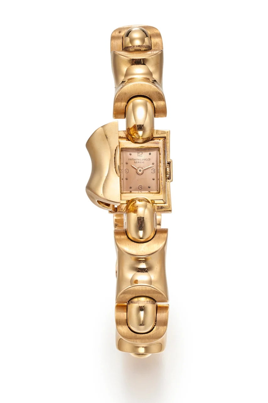 Patek Philippe PATEK PHILIPPE REF. 2125, BRACELET WITH CONCEALED DIAL; 18K PINK GOLD kol saati