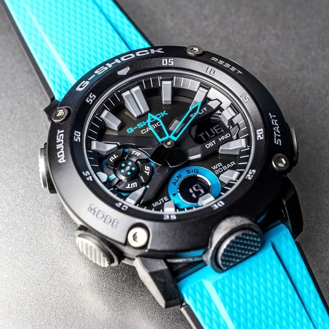 Casio G-shock Carbon GA-2000-1A2DR kol saati