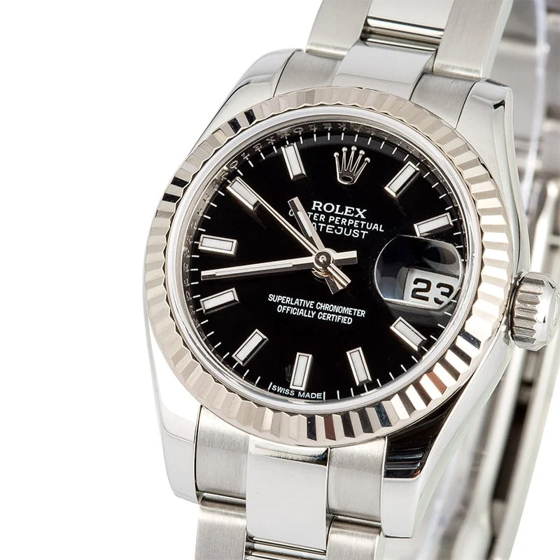 Rolex Datejust 179174 Oyster 179174BKSJ 26 mm kol saati