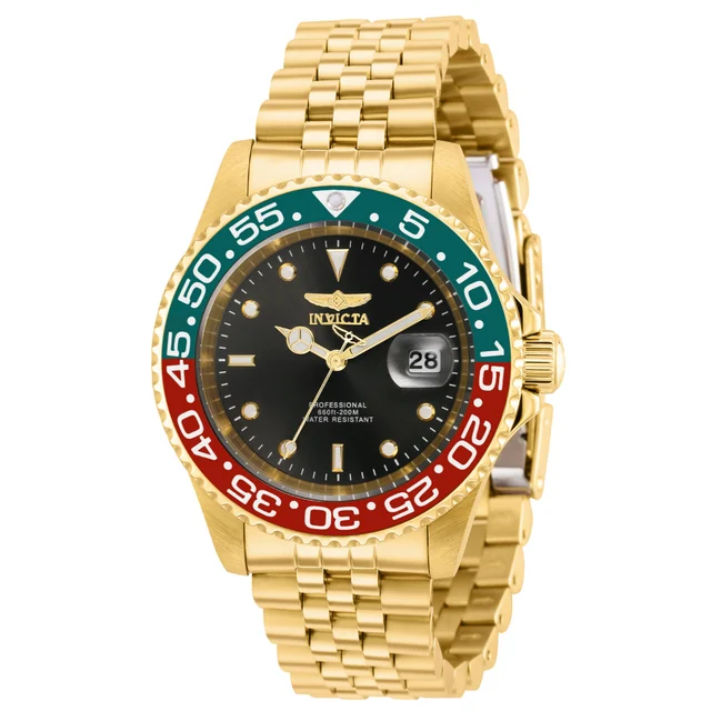 Invicta Pro Diver Dorsalcraft Watch - 40mm, Gold (36041) kol saati