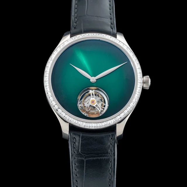 H. Moser & Cie. - Moser & Cie. Endeavour Tourbillon 1804-0215 NAP210009N7856 kol saati