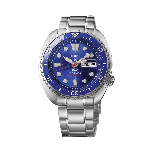 Seiko Prospex Sea Padi Limited Edition 45mm - Blue on Bracelet w/ Additional Rubber Strap